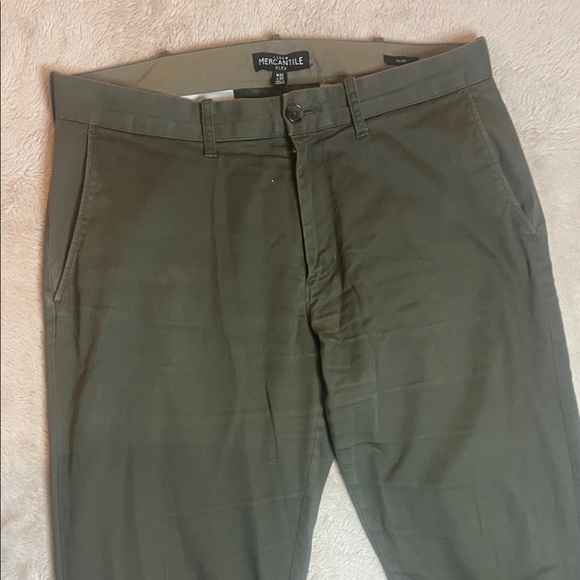 J. Crew Mercantile Slim Olive Chinos - Picture 4 of 10